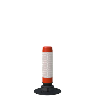 <u>Traffic-Line Self Righting High Visibility Flexible 460mm Plastic Post with Base</u>